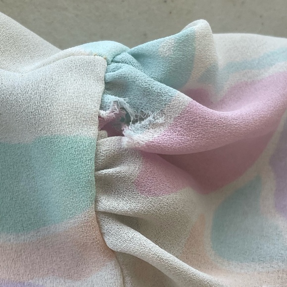 Vintage 70s Patty Woodard Floral 2 Piece Set - Tank Top and Cardigan Size Small - Picture 9 of 9